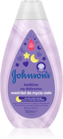 Johnson's® Bedtime hyvää unta edistävä pesugeeli lasten iholle