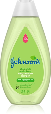 Johnson's® Wash and Bath gyengéd sampon újszülötteknek kamillával