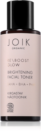 JOIK Organic Re-Boost Glow tonik nawilżający z efektem złuszczającym