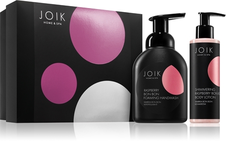 JOIK Home & Spa Raspberry Bon Bon gift set for women