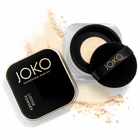 JOKO Radiant Finish švytėjimo suteikianti pudra glotninamojo poveikio