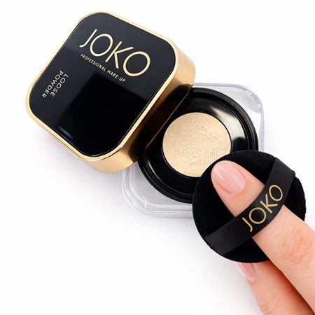 JOKO Radiant Finish švytėjimo suteikianti pudra glotninamojo poveikio