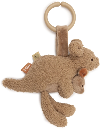 JOLLEIN Kangaroots Musical Hanger jouet contrasté à suspendre