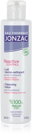 Jonzac Reactive Control Cleansing Lotion мляко за почистване на грим за чувствителна и нетолерантна кожа
