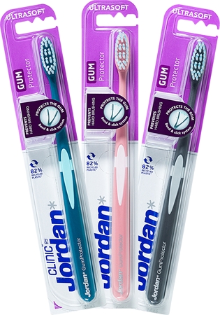 Jordan Clinc Gum Protector Ultrasoft toothbrush