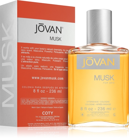 Jovan Musk For Men Raseerimisjärgne vesi