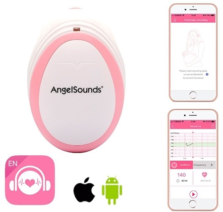 Jumper Medical AngelSounds JPD-100S (mini) domácí ultrazvuk pro těhotné maminky