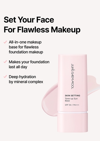 JUNG SAEM MOOL Skin Setting Tone-up Sun Base SPF50+ tónovací podkladová báze pod make-up pro zářivý vzhled pleti