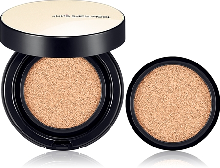 JUNG SAEM MOOL Essential Skin Nuder Cushion fond de ten hidratant, în burete + refill