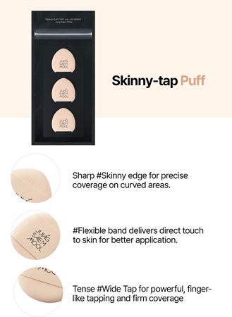 JUNG SAEM MOOL Skinny-Tap Puff precizní houbička na make-up