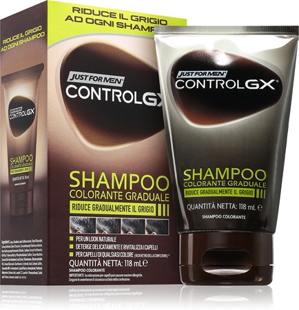 Just for Men Control GX Shampoo shampoo and conditioner for grey hair