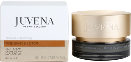Juvena Regenerate & Restore Festigende regenerierende Nachtcreme für normale und trockene Haut