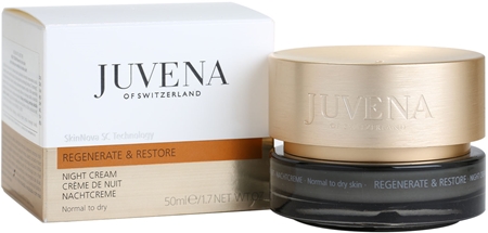 Juvena Regenerate & Restore Festigende regenerierende Nachtcreme für normale und trockene Haut