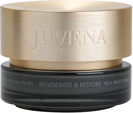 Juvena Regenerate & Restore Feuchtigkeitsspendende Nachtcreme mit ernährender Wirkung für trockene bis sehr trockene Haut