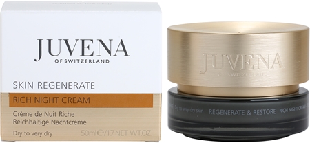 Juvena Regenerate & Restore Feuchtigkeitsspendende Nachtcreme mit ernährender Wirkung für trockene bis sehr trockene Haut