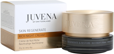 Juvena Regenerate & Restore Feuchtigkeitsspendende Nachtcreme mit ernährender Wirkung für trockene bis sehr trockene Haut