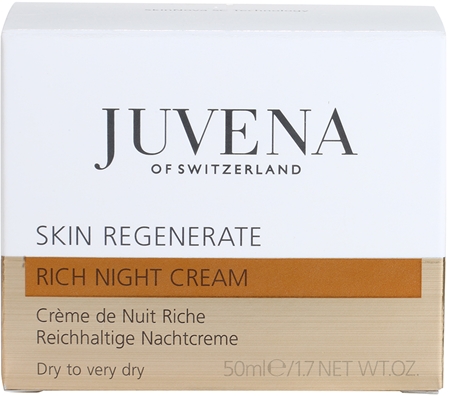 Juvena Regenerate & Restore Feuchtigkeitsspendende Nachtcreme mit ernährender Wirkung für trockene bis sehr trockene Haut