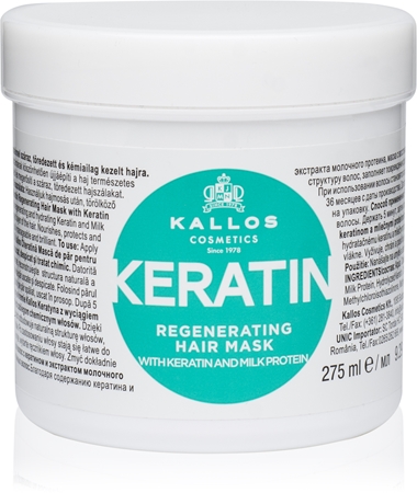 Kallos KJMN Professional Keratin Hårmask Med keratin