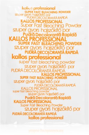 Kallos Professional Super Fast poudre de décoloration et mèches