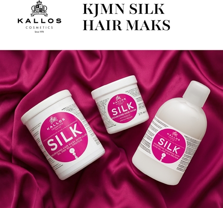 Kallos KJMN Professional Silk masque pour cheveux secs et sensibilisés