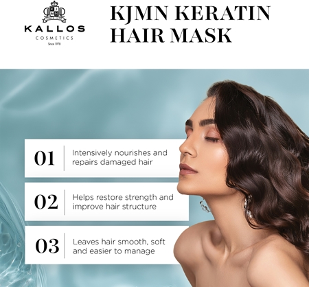 Kallos KJMN Professional Keratin Matu maska ar keratīnu