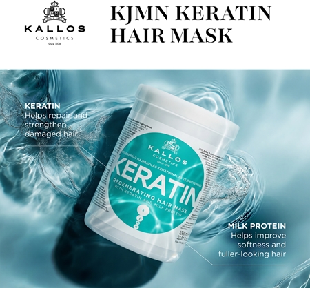 Kallos KJMN Professional Keratin Matu maska ar keratīnu