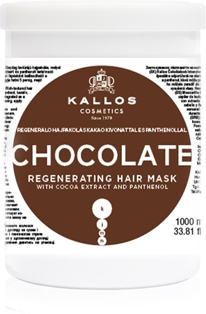 Kallos Kallos Classic Chocolate masque régénérant pour cheveux secs et abîmés