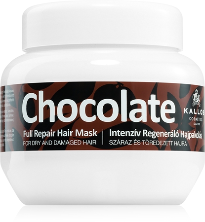 Kallos Kallos Classic Chocolate Regenerierende Maske für trockenes und beschädigtes Haar