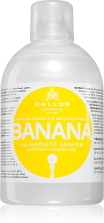 Kallos KJMN Professional Banana posilující šampon s multivitamínovým komplexem