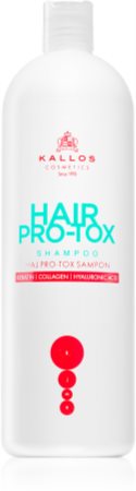 Kallos Hair Pro-Tox champú con queratina  para cabello seco y dañado