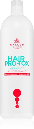 Kallos Hair Pro-Tox keratinos sampon száraz és sérült hajra