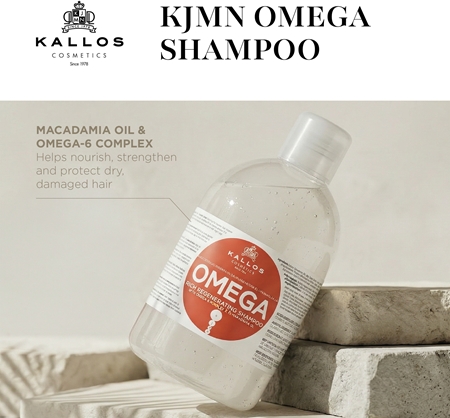 Kallos KJMN Professional Regenerating Shampoo with omega-6 complex and macadamia oil