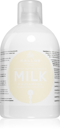 Kallos KJMN Professional Milk šampon pro suché a poškozené vlasy
