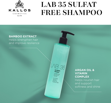 Kallos LAB 35 champô sem sulfatos e parabenos