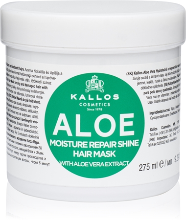 Kallos KJMN Professional Aloe hydratačná maska s aloe vera