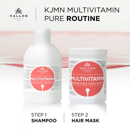 Kallos KJMN Professional Multivitamin shampoing énergisant