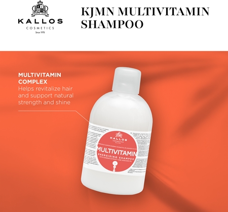 Kallos KJMN Professional Multivitamin champú energizante