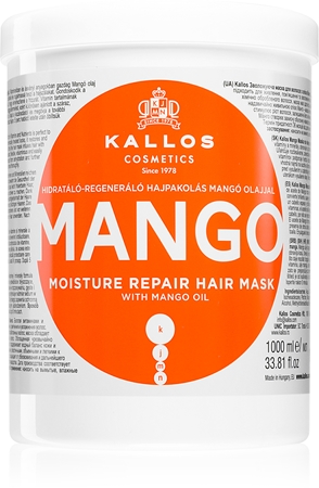 Kallos KJMN Professional Mango stärkende Maske mit Mangoöl