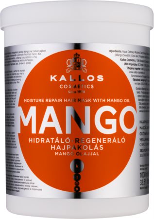 Kallos Mango stärkende Maske mit Mangoöl