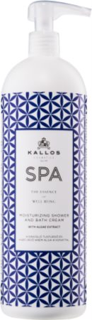 Kallos Spa кремовий гель для душу та ванни зі зволожуючим ефектом