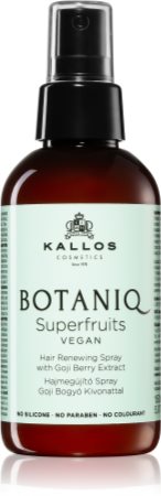 Kallos Botaniq Superfruits erneuerndes Spray mit Pflanzenextrakten