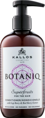 Kallos Botaniq Superfruits δυναμωτικό μαλακτικό με φυτικά εκχυλίσματα χωρίς θειικό άλας  και paraben
