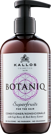 Kallos Botaniq Superfruits posilující kondicionér s rostlinnými výtažky bez sulfátů a parabenů