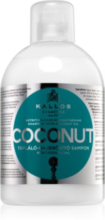 Kallos Coconut σαμπουάν για ταλαιπωρημένα μαλλιά