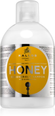 Kallos Honey feuchtigkeitsspendendes und revitalisierendes Shampoo für trockenes und beschädigtes Haar