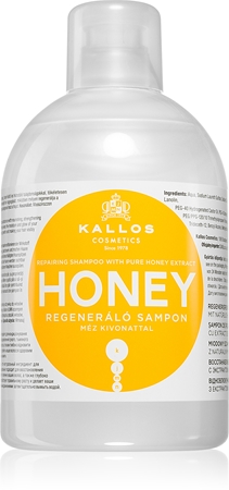 Kallos Honey hydratační a revitalizační šampon pro suché a poškozené vlasy