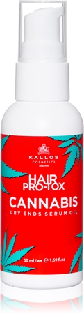 Kallos Hair Pro-Tox Cannabis Oil Serum for dry ends