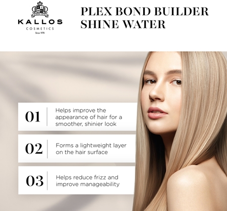 Kallos Plex Shine Water cure régénérante pour cheveux abîmés