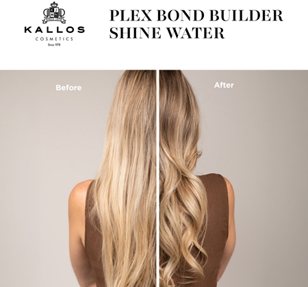 Kallos Plex Shine Water cure régénérante pour cheveux abîmés