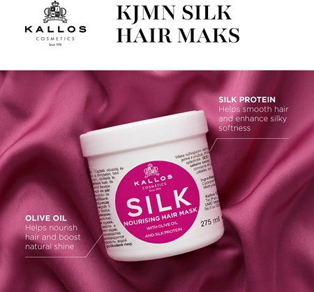 Kallos KJMN Professional Silk Mask for dry and sensitised hair